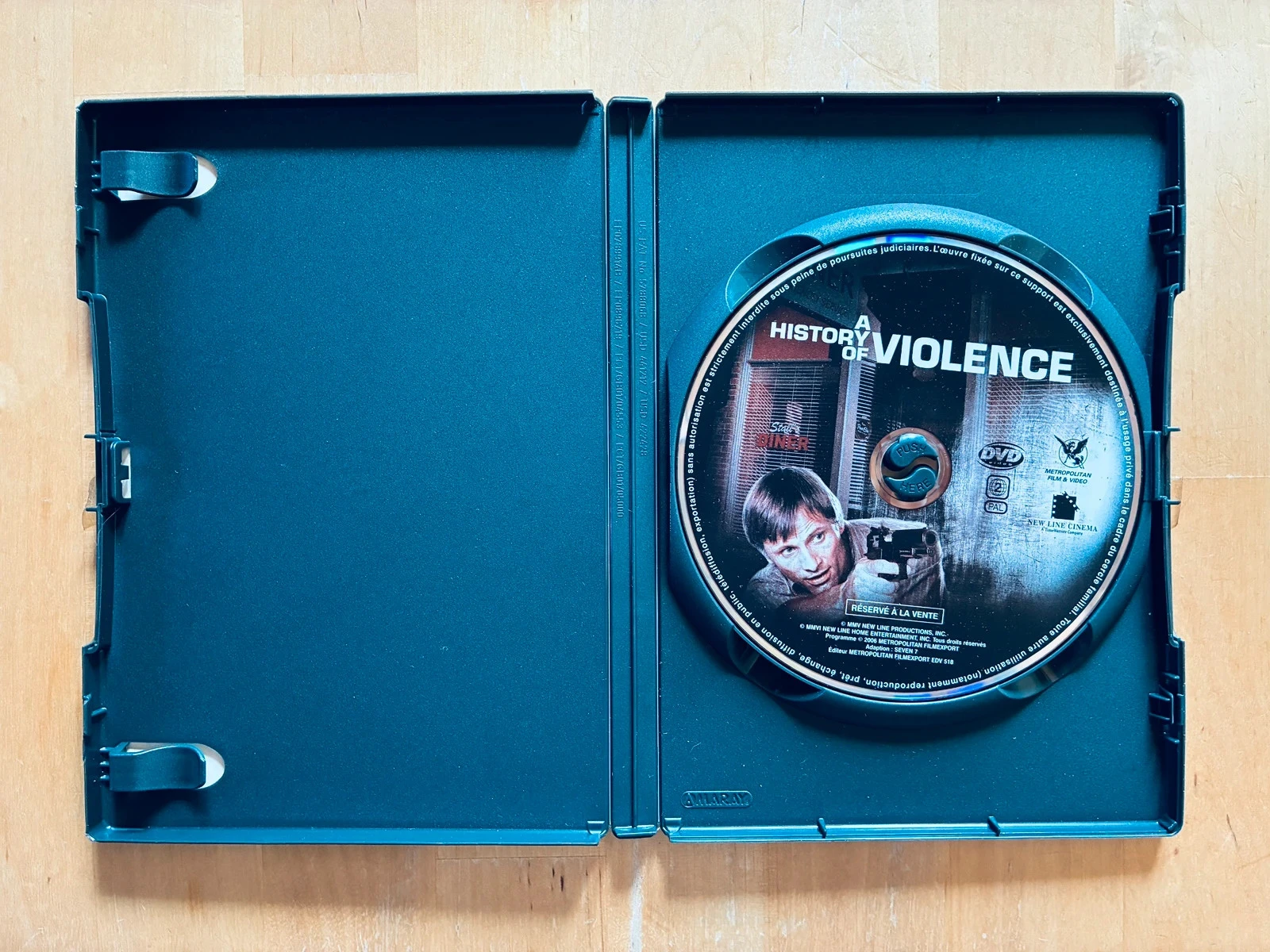 DVD Uma História de Violência de David Cronenberg. – photo 2